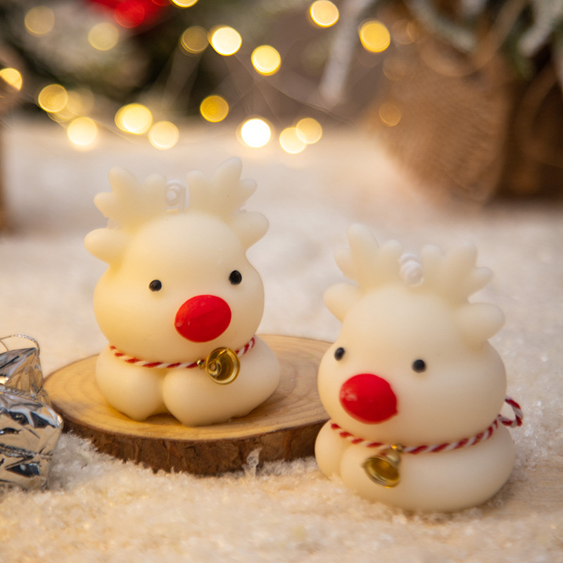 Xmas Candle Making - Forma silikonowa 3D na świąteczne świece