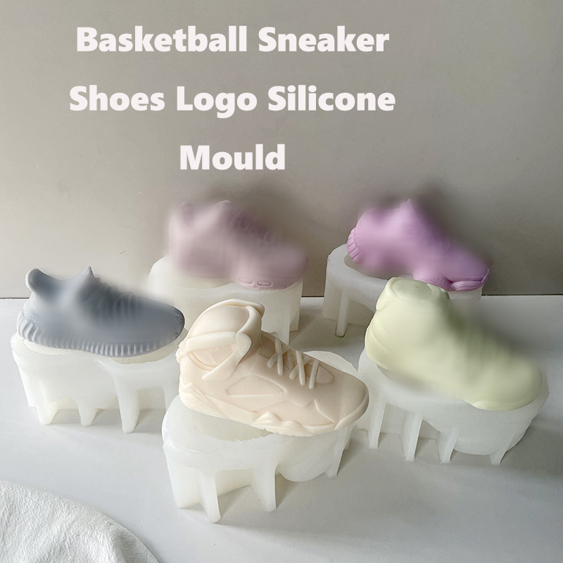 Candle Making Vessels - Formy silikonowe do świec Sneaker, logo