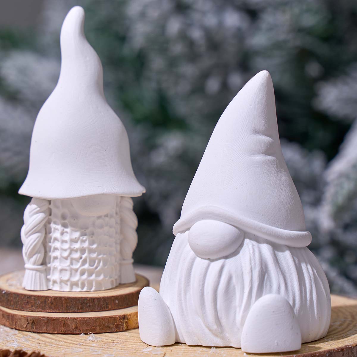 Xmas Candle Making - Forma silikonowa 3D Święty Mikołaj Świeca