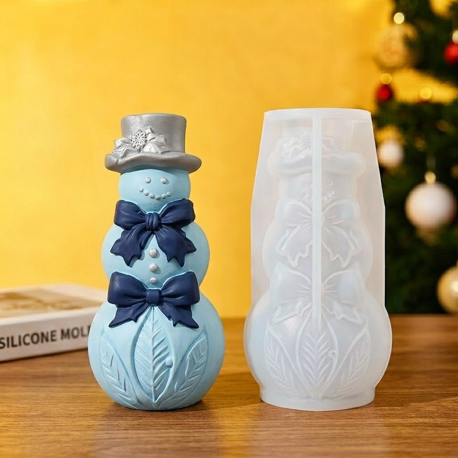 Forma silikonowa 3D w kształci – Xmas Candle Making recenzja i cena