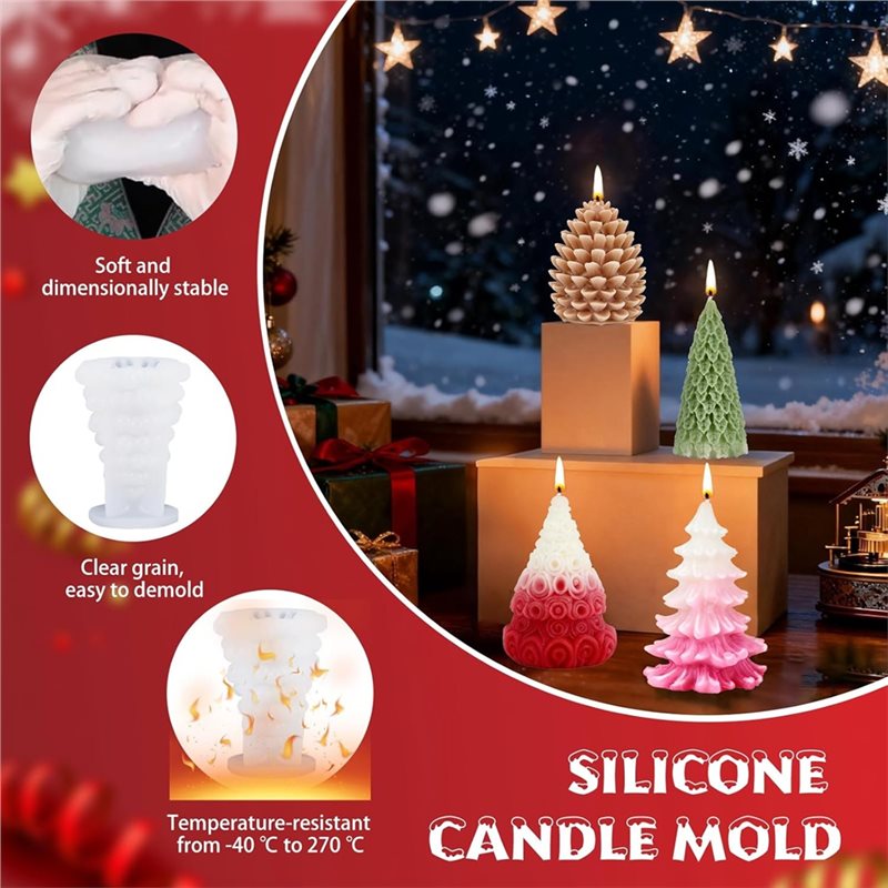 【ALLOWANCE】Forma na świeczki w – Xmas Candle Making recenzja i cena
