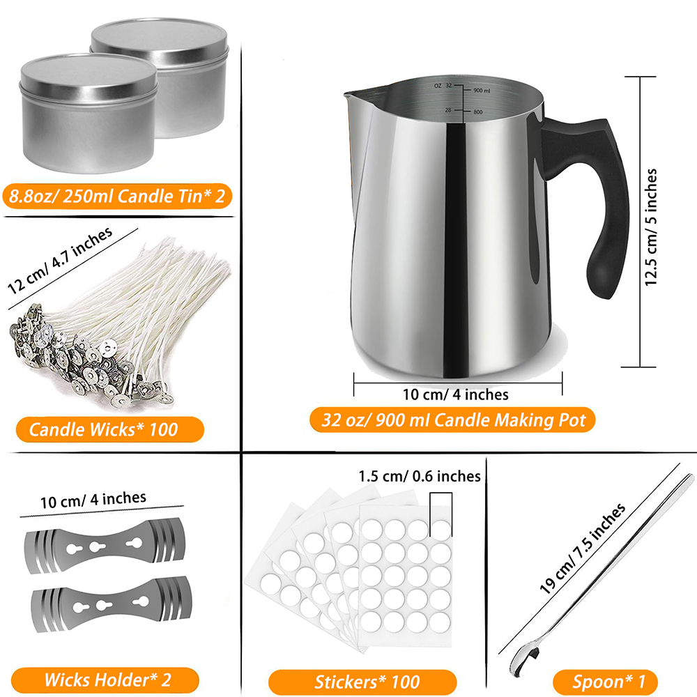 Zestaw startowy do produkcji ś – Candle Making Vessels recenzja i cena