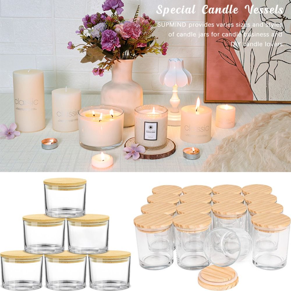 Świeca w szklanym przezroczyst – Candle Making Vessels recenzja i cena