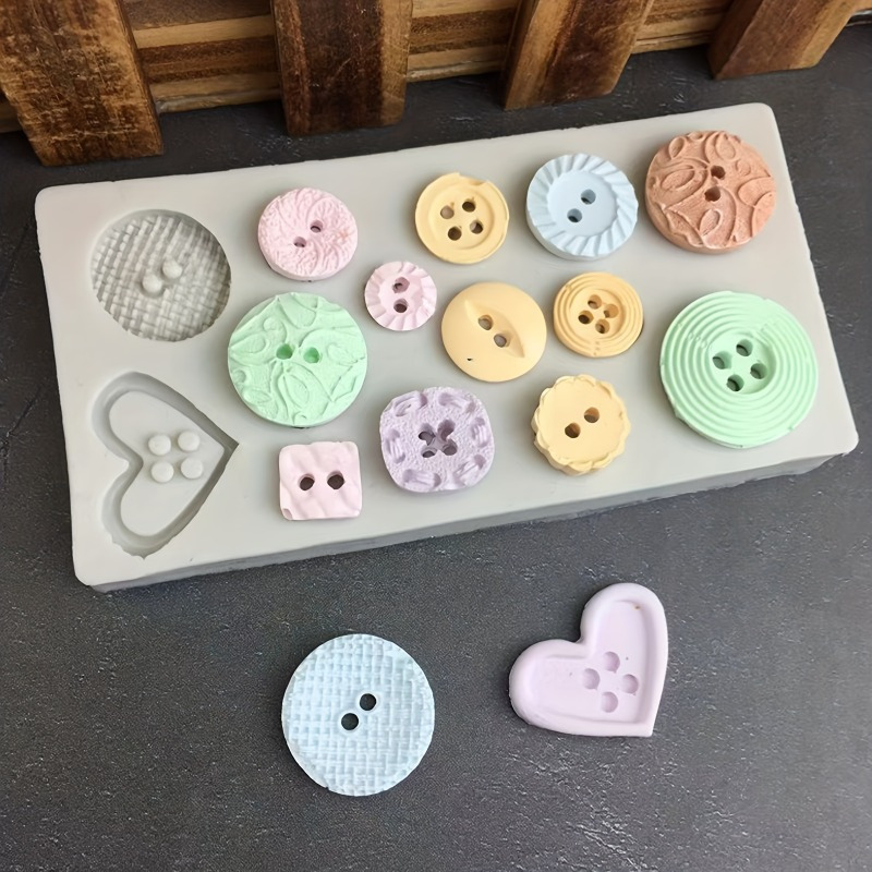 Forma silikonowa do guzików, f – Candle Making Accessories recenzja i cena