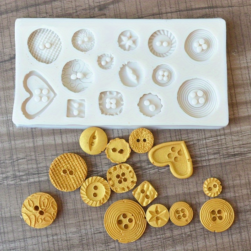 Forma silikonowa do guzików, f – Candle Making Accessories recenzja i cena