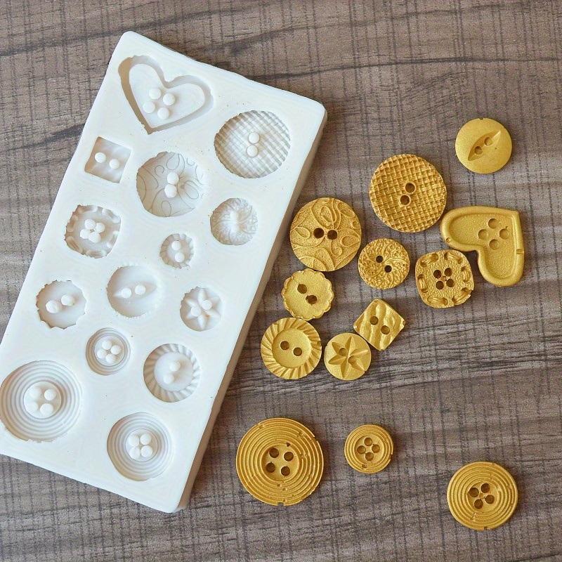Forma silikonowa do guzików, f – Candle Making Accessories recenzja i cena