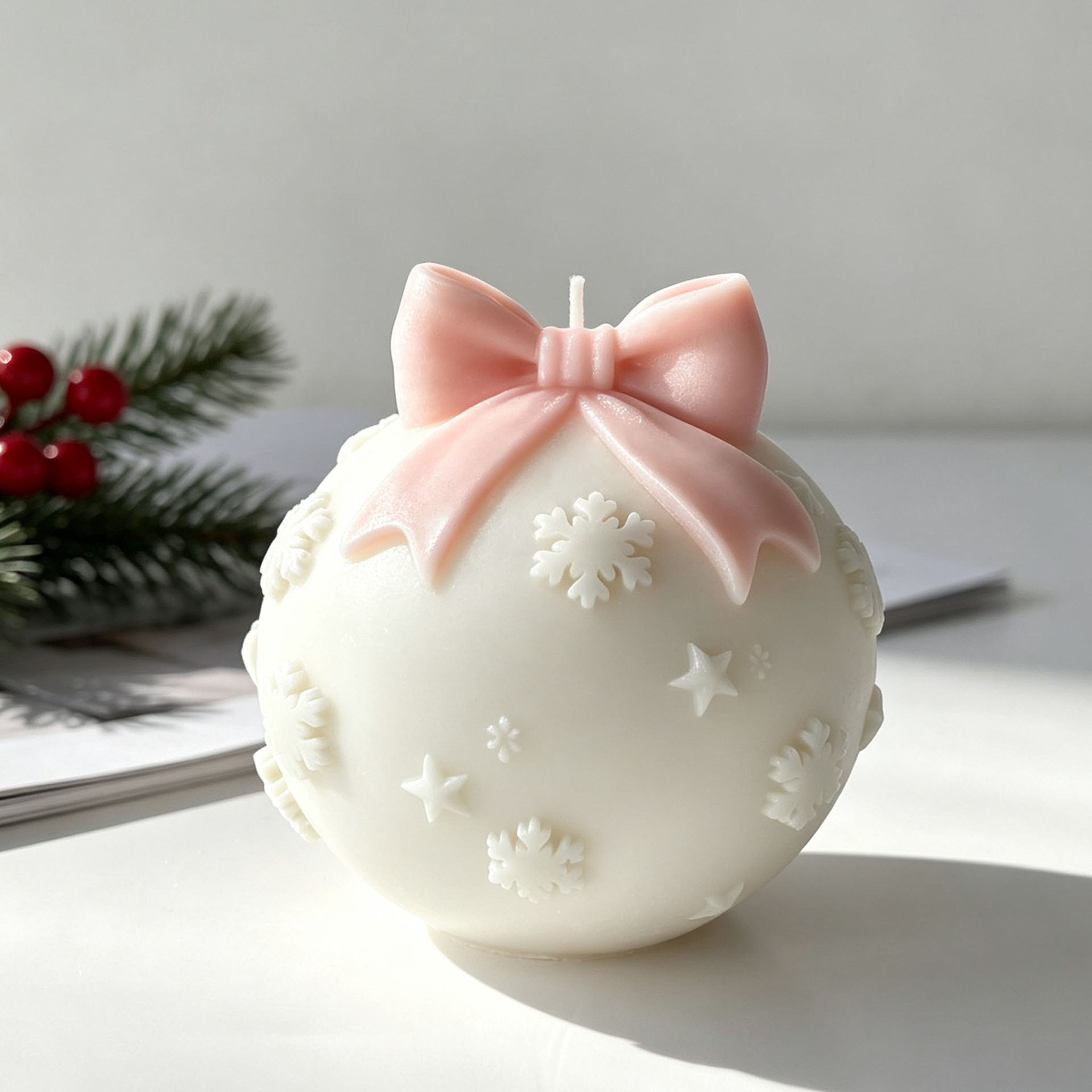 Forma silikonowa DIY na kulki  – Xmas Candle Making recenzja i cena