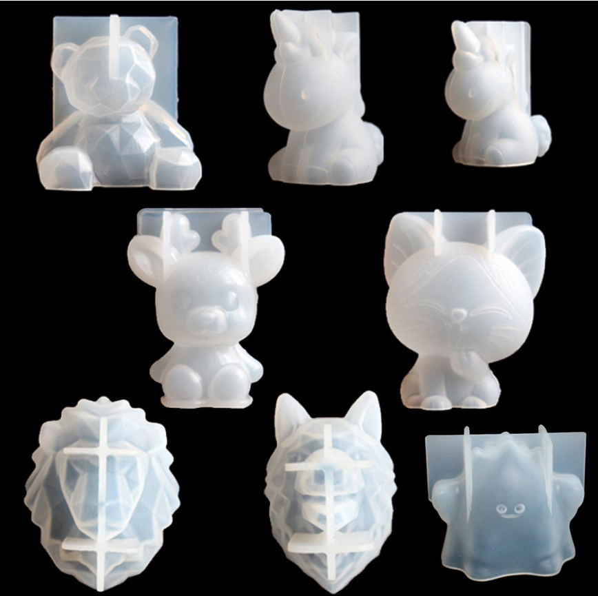 Przezroczysty jednorożec silik – Candle Making Accessories recenzja i cena