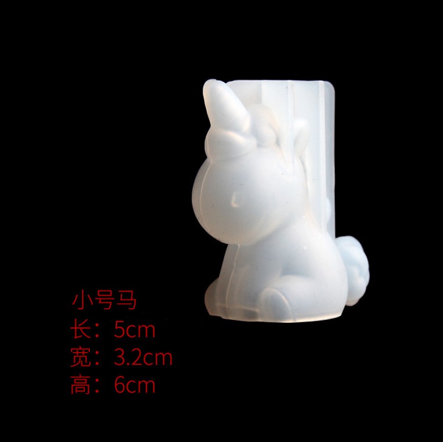 Przezroczysty jednorożec silik – Candle Making Accessories recenzja i cena