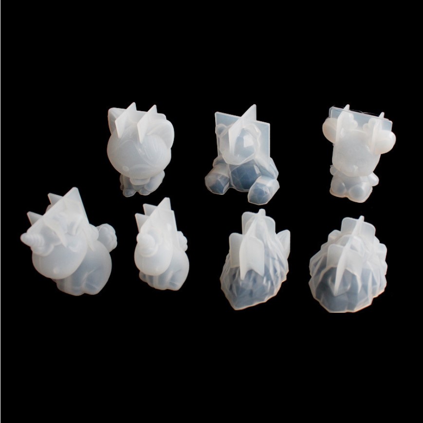 Przezroczysty jednorożec silik – Candle Making Accessories recenzja i cena