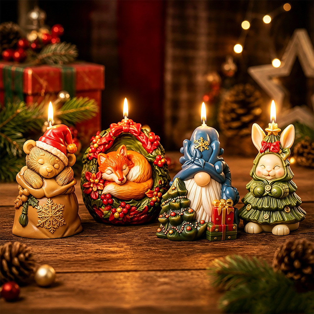 Forma do świec w kształcie świ – Xmas Candle Making recenzja i cena