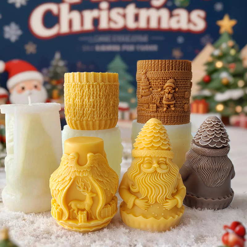 Forma silikonowa DIY na świąte – Xmas Candle Making recenzja i cena