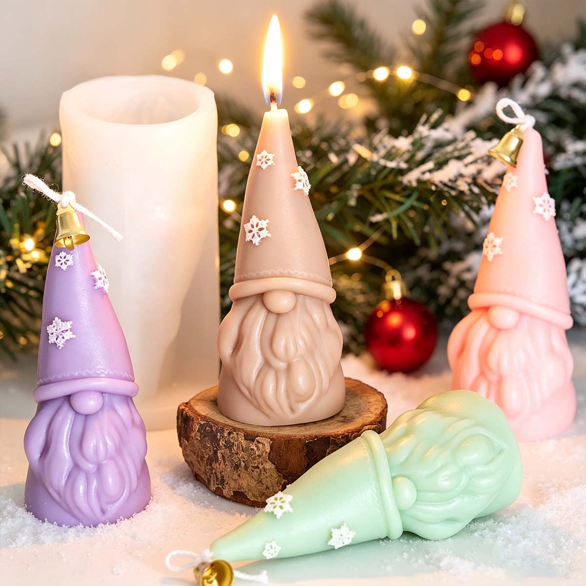 Forma silikonowa na ozdoby świ – Xmas Candle Making recenzja i cena