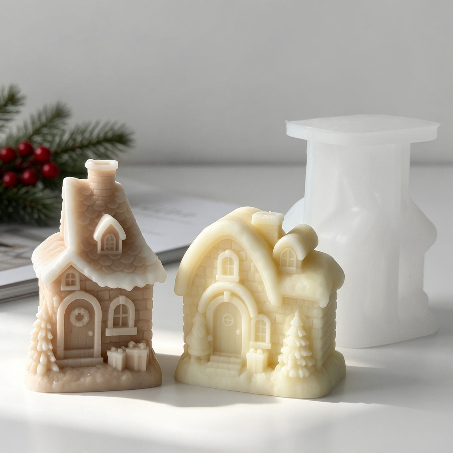Forma Silikonowa Dom Śnieżny n – Xmas Candle Making recenzja i cena