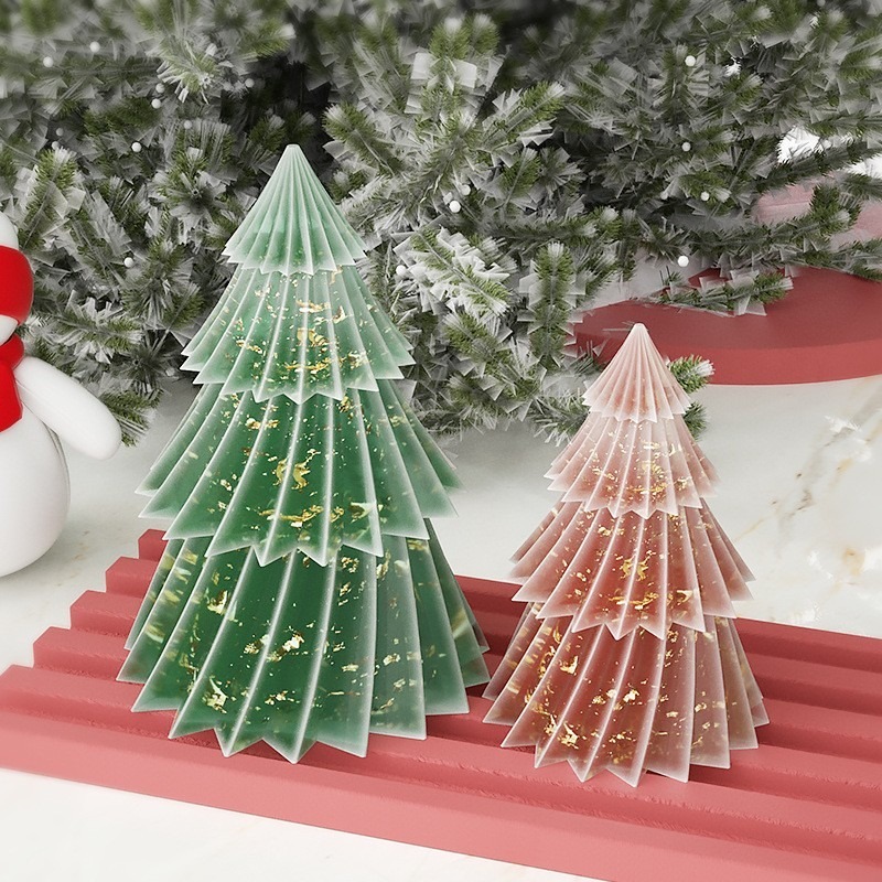 2 rozmiary: silikonowe formy 3 – Xmas Candle Making recenzja i cena