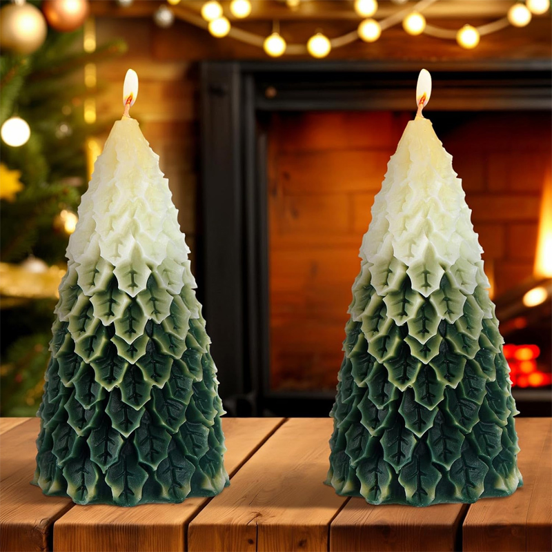 3D Tree Shaped Candle Silicone – Xmas Candle Making recenzja i cena